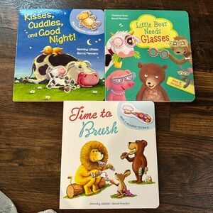 COPY - 3 Kane miller books with reusable stickers